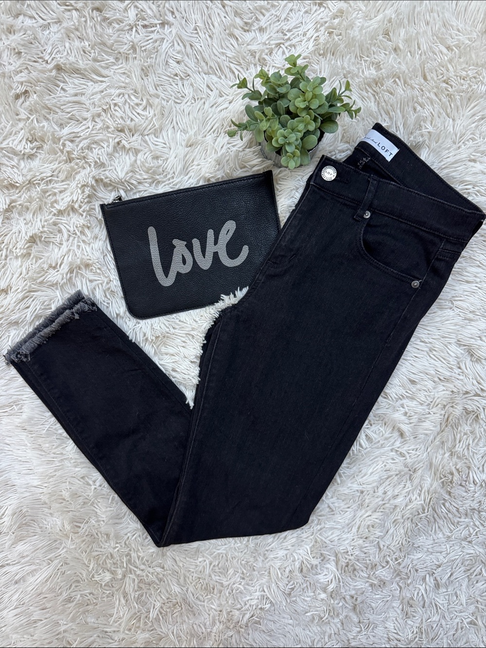 Loft Modern Skinny Jeans 💗 Black